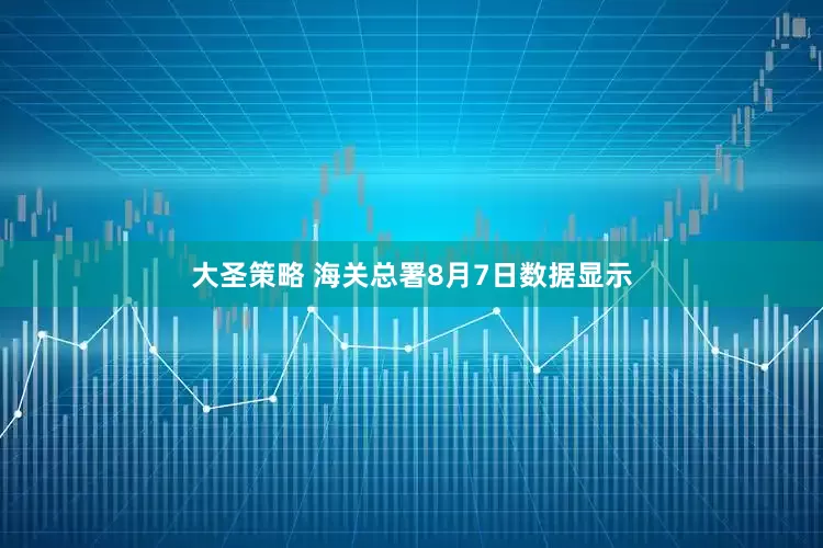 大圣策略 海关总署8月7日数据显示